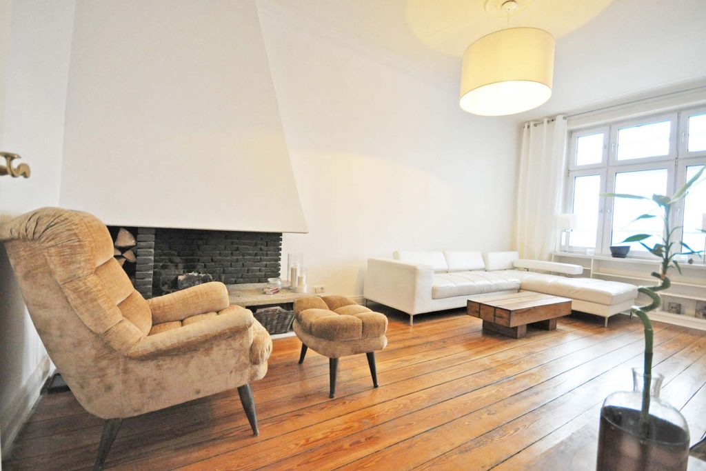 Innenansicht einer modernen Wohnung in Groß Borstel