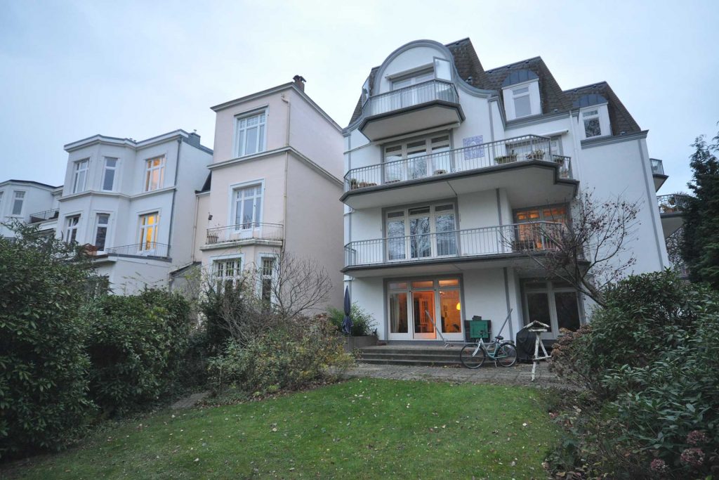 Moderne Terrassenwohnung im Stadtteil Rotherbaum