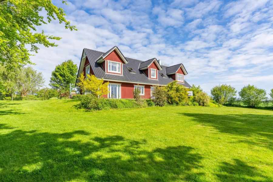 Ferienhaus an der Ostsee mit großem Grundstück und gepflegtem Garten